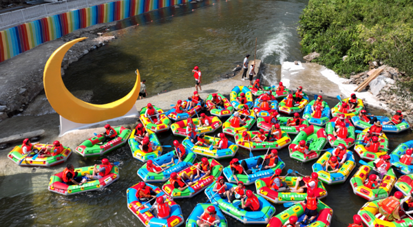 黄子山峡谷漂流