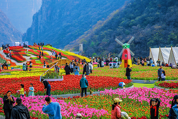 河南宝泉旅游区-宝泉大峡谷第 38 张图片