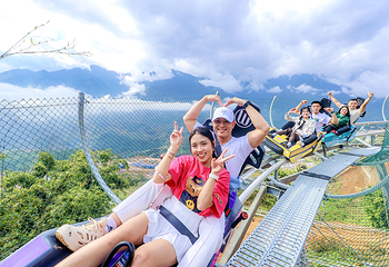 沙坝高山云霄飞车第 4 张图片