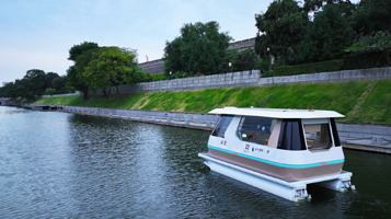 西安城墙永宁门智能游船