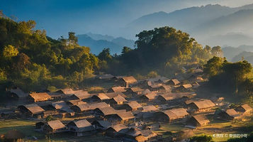 司岗里佤族村庄