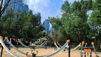 汉口江滩-沙滩游乐场