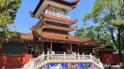 四川南充西山风景区-栖乐山景区第 1 张图片