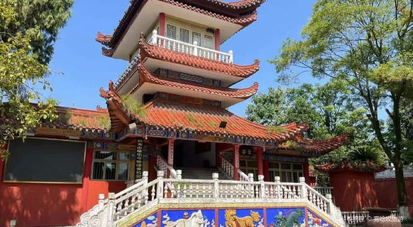 南充市西山风景区-栖乐山景区