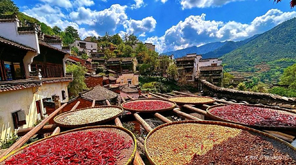 婺源篁岭景区-1号观景台第 1 张图片
