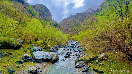 大通国家森林公园察汗河景区第 1 张图片