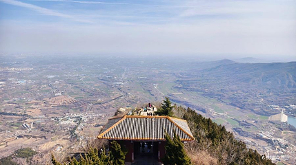 始祖山景区-观景台第 1 张图片