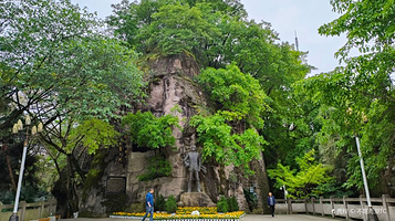 杨闇公烈士铜像