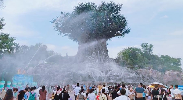 银基动物王国-喷泉