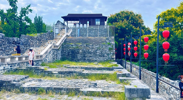 南京城墙东水关登城口