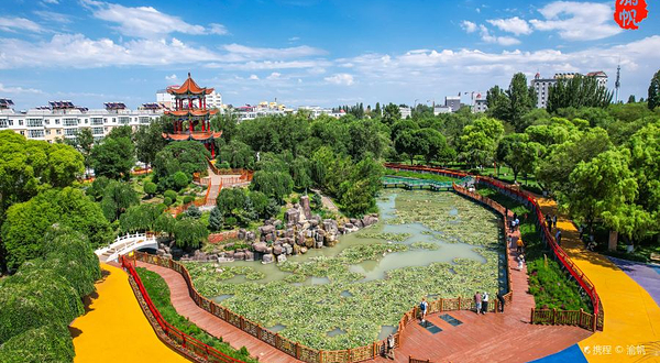 新疆塔城裕民县锦裕生态公园