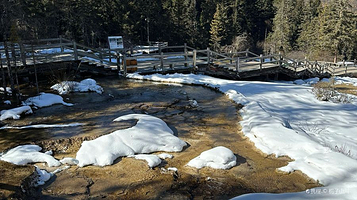 黄龙风景区五彩池-观景台