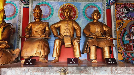 玉水寨旅游风景区-东巴什罗殿第 1 张图片