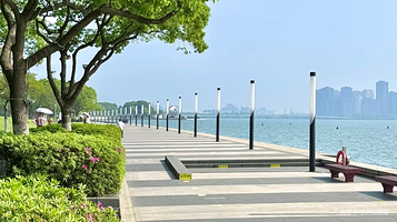 金鸡湖环湖步道