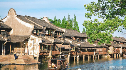 乌镇西栅景区-秀水廊街第 1 张图片