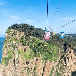 摩天岭跨海索道