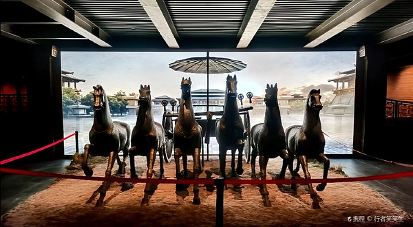 楚王车马阵景区-出土文物陈列馆