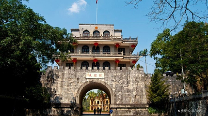 镇南关大捷遗址-古城墙第 1 张图片