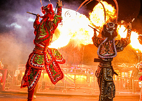 潮汕英歌舞表演