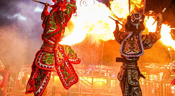 潮汕英歌舞表演