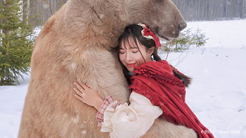 莫斯科拥抱棕熊体验