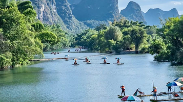 漓江竹筏漂流(福利码头)