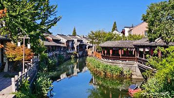 港廊古村落景区