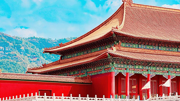 明清宫苑景区-皇宫拍摄