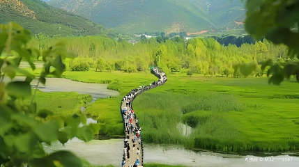丽江千古情景区-走婚桥第 1 张图片