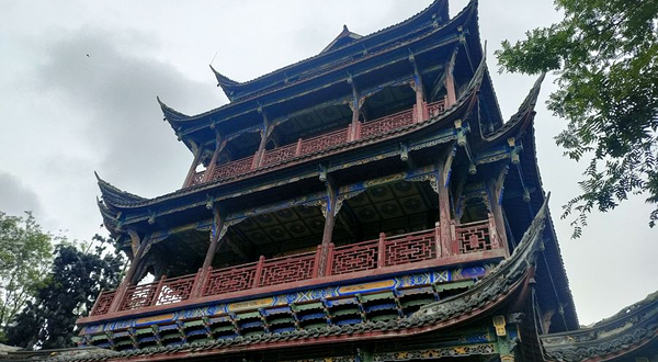 秀湖公园-龙隐阁