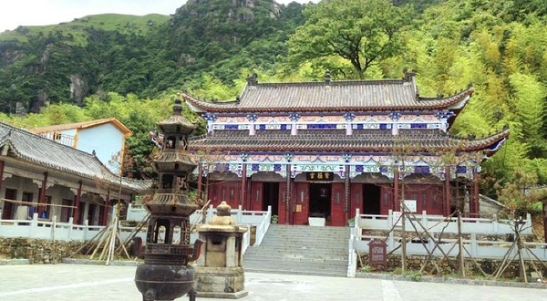 萍乡武功山景区紫极宫(中庵)