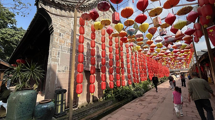 洛带古镇景区-万寿宫(江西会馆)第 1 张图片