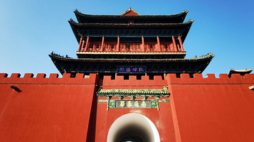 临汾鼓楼休闲广场