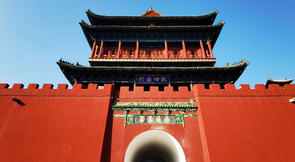 临汾鼓楼休闲广场