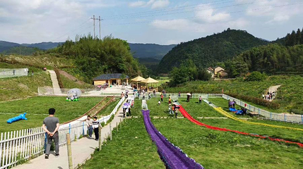 石背岭滑草场第 1 张图片