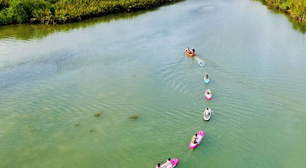 相约宁园桨板休闲娱乐基地·雨林溯溪夜捕赶海农庄