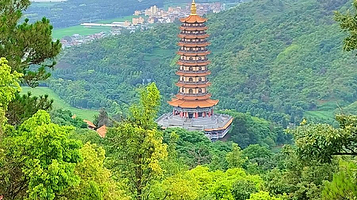 锦屏山风景区-锦屏山观光塔