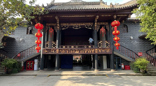 洛带古镇景区-禹王宫