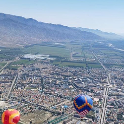 特克斯八卦城热气球体验