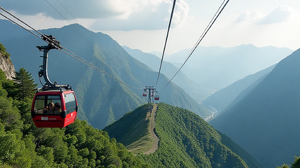梅花山索道旅游景区第 1 张图片