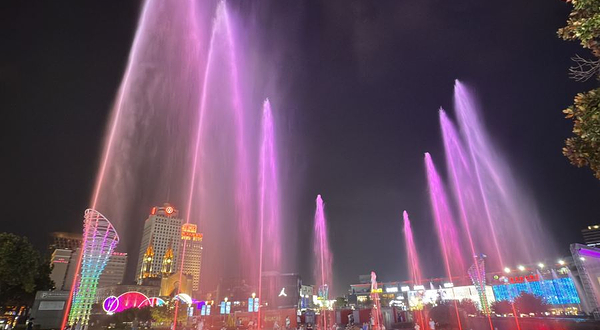 天一广场-音乐喷泉