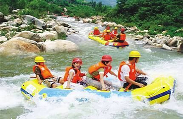 尧山大峡谷漂流第 19 张图片