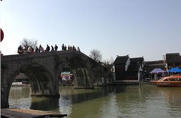 上海朱家角古镇旅游区-放生桥第 15 张图片