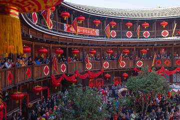 福建土楼永定景区第 27 张图片