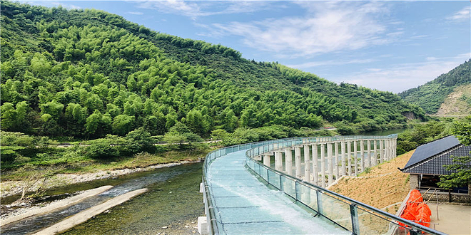 杨家寨景区漂流