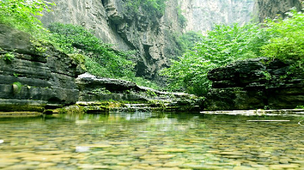 山西平顺通天峡风景区-三叠瀑第 1 张图片