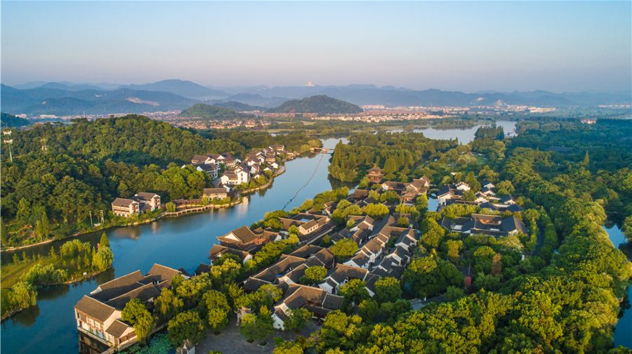 绍兴柯岩风景区