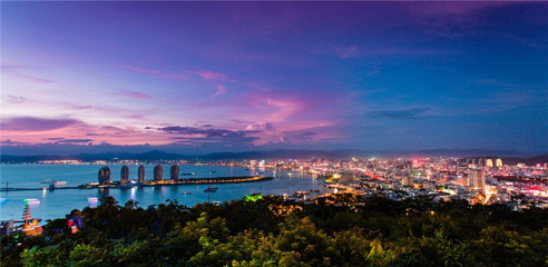 夜游三亚湾第 20 张图片