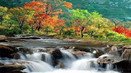 圣水梁九龙湾景区第 1 张图片