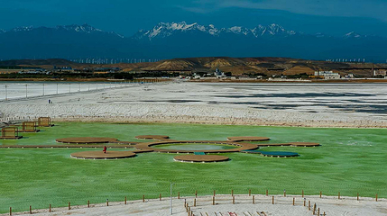 新疆盐湖景区第 34 张图片